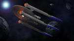 Star Trek ship. by byrner201