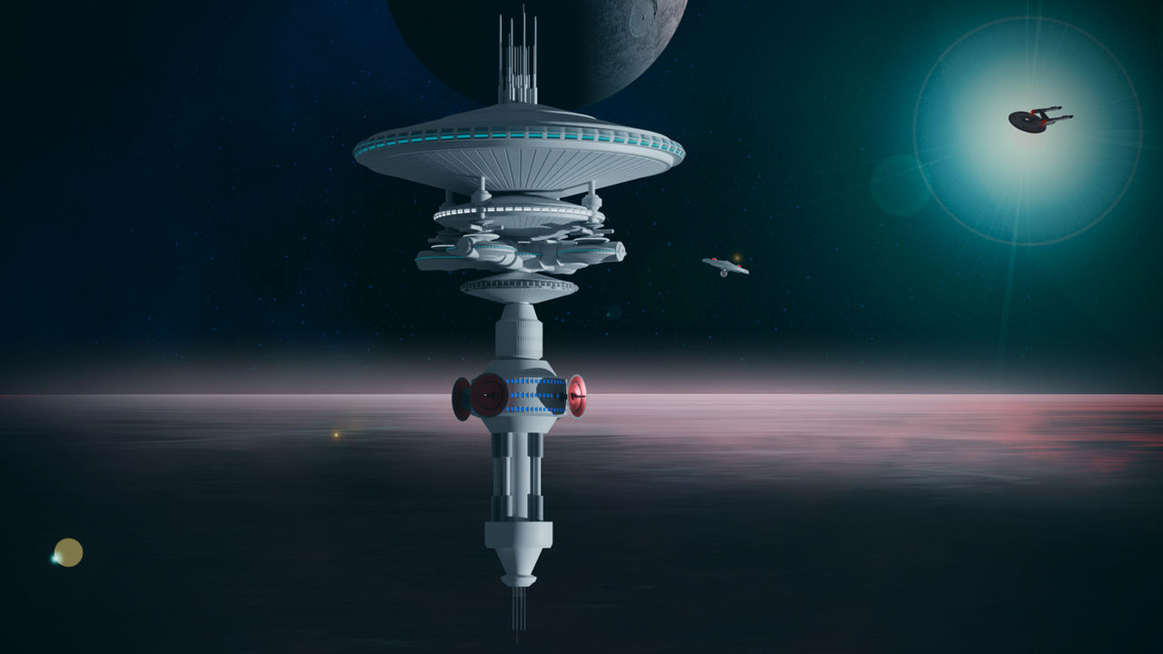 Federation Outpost. by byrner201 on DeviantArt