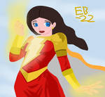 Lady Shazam (Mary Marvel): Say the #MagicWord by Leck-Zilla