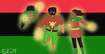 Lash Lightning: Black History Month by Leck-Zilla