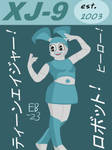My Life As A Teenage Robot: Simple Pin Up by Leck-Zilla