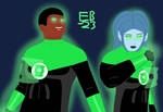 Green Lantern: the Darkstars of Will! by Leck-Zilla