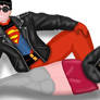 Superboy and Wonder Girl: Old School look!