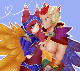 Rakan y Xayah