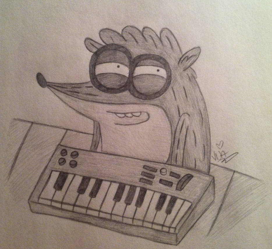 Rigby with The Power by Sweet-Angel-Girl on DeviantArt