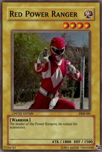 power ranger yugioh cards Yugioh custom cards