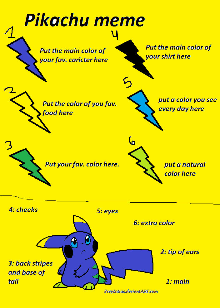 Pikachu Meme by cardgames33 on DeviantArt