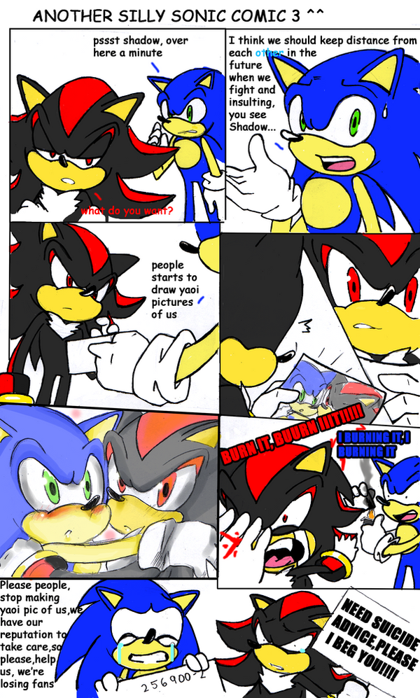 Sonic X Shadow Comic Related Posts.