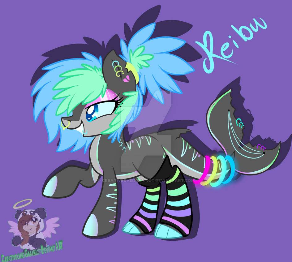 Rave Shark New OC by CreativeChibiGraphic on DeviantArt