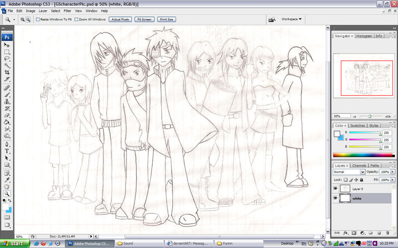 GS characters WIP by FireOfTheFox on DeviantArt