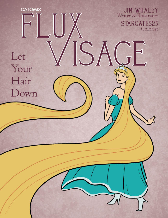 Flux Visage #1 Cover - Let Your Hair Down