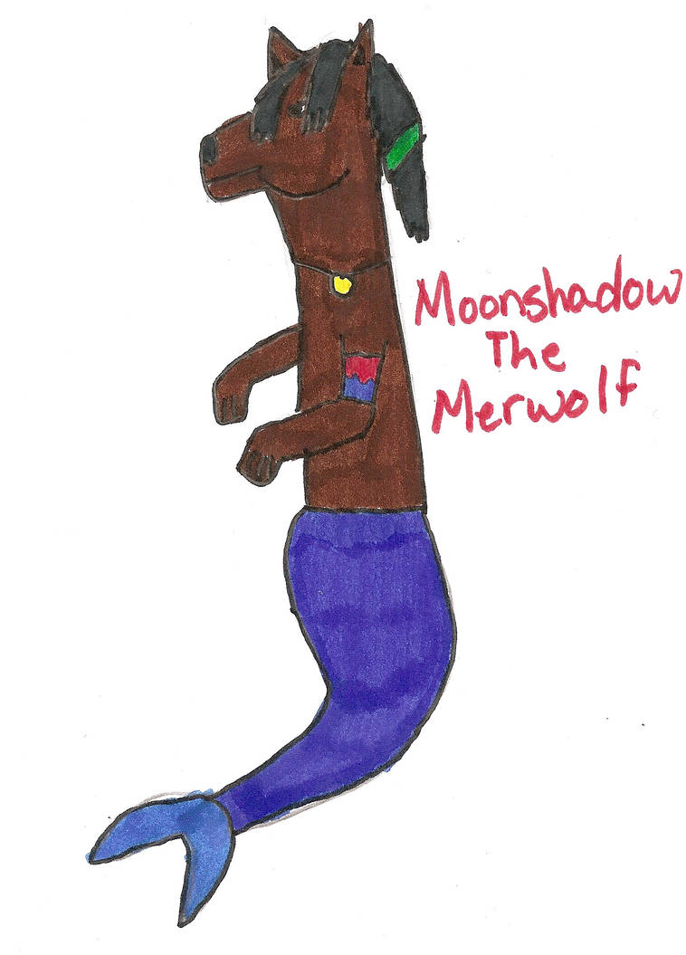 Merwolf Moonshadow The Merwolf by Red-Moon-Wolf on DeviantArt