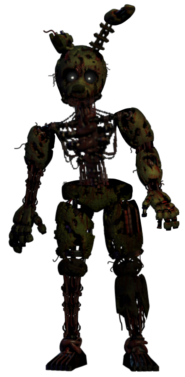 Corrupted Springtrap Destroyed springtrap (FNaF 3) by MewtwoPBP on DeviantArt