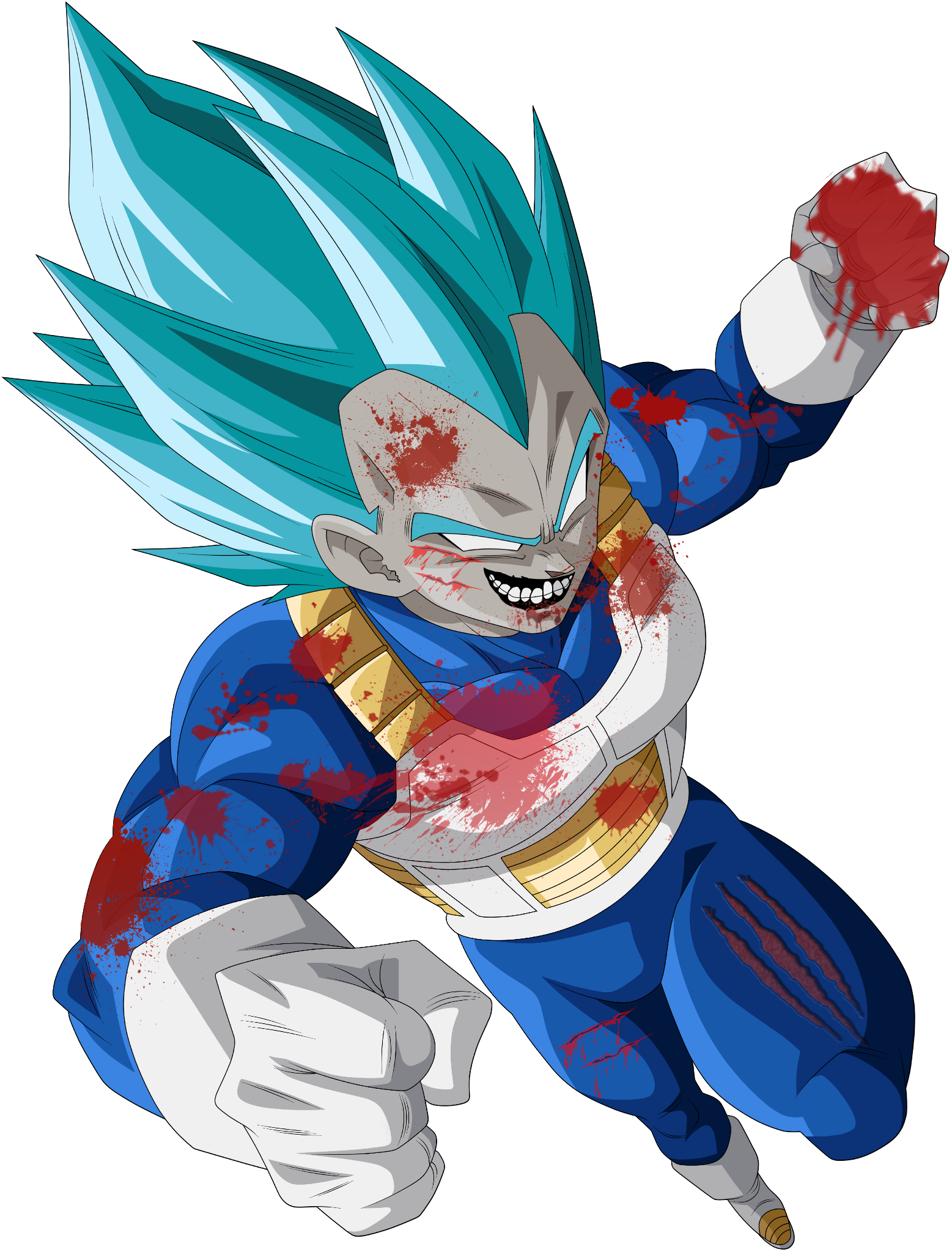 SSB Vegeta Final Flash (PNG) by VegWasTaken on DeviantArt