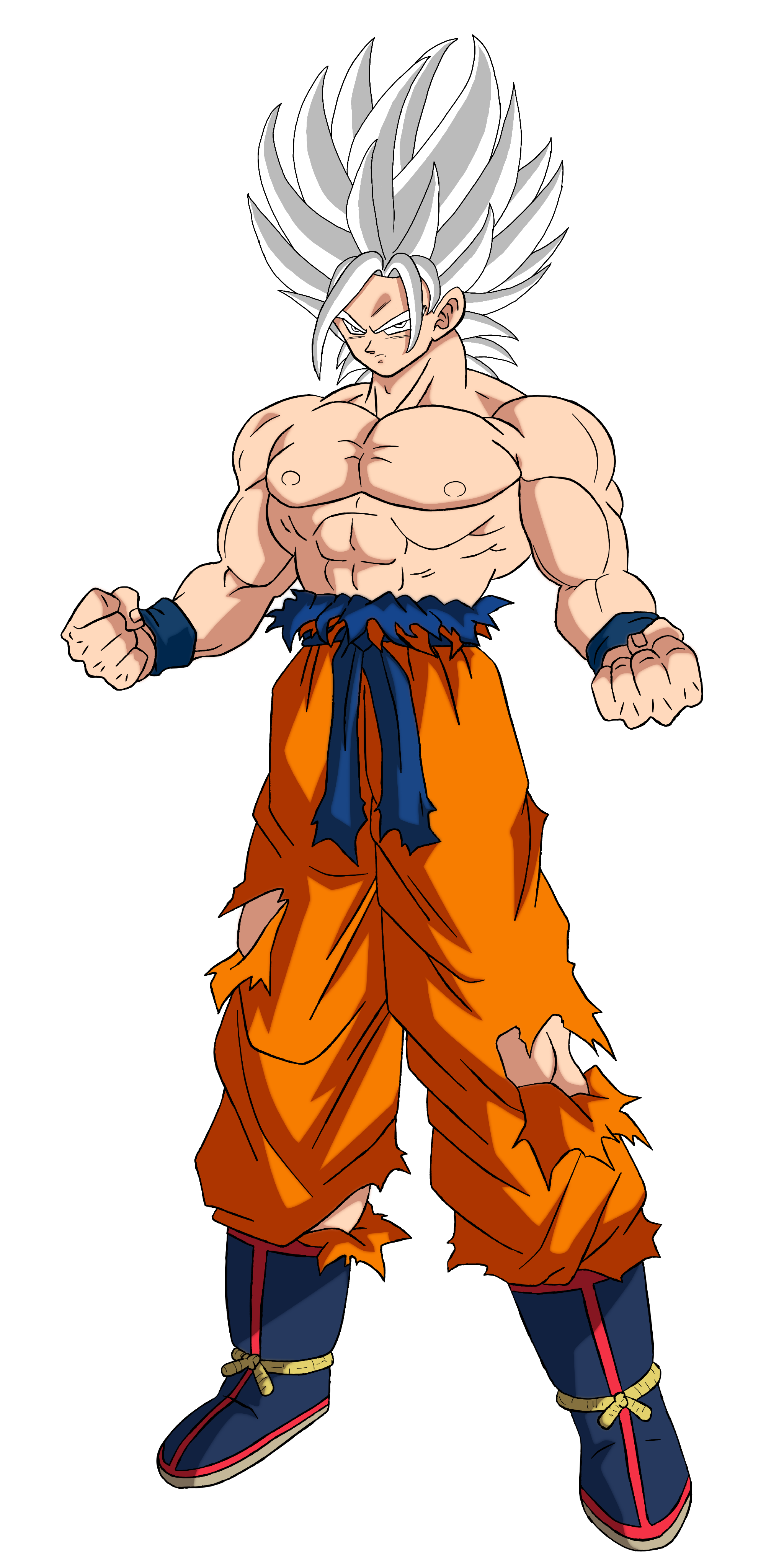 Goku ssj pre omni god by MewtwoPBP on DeviantArt