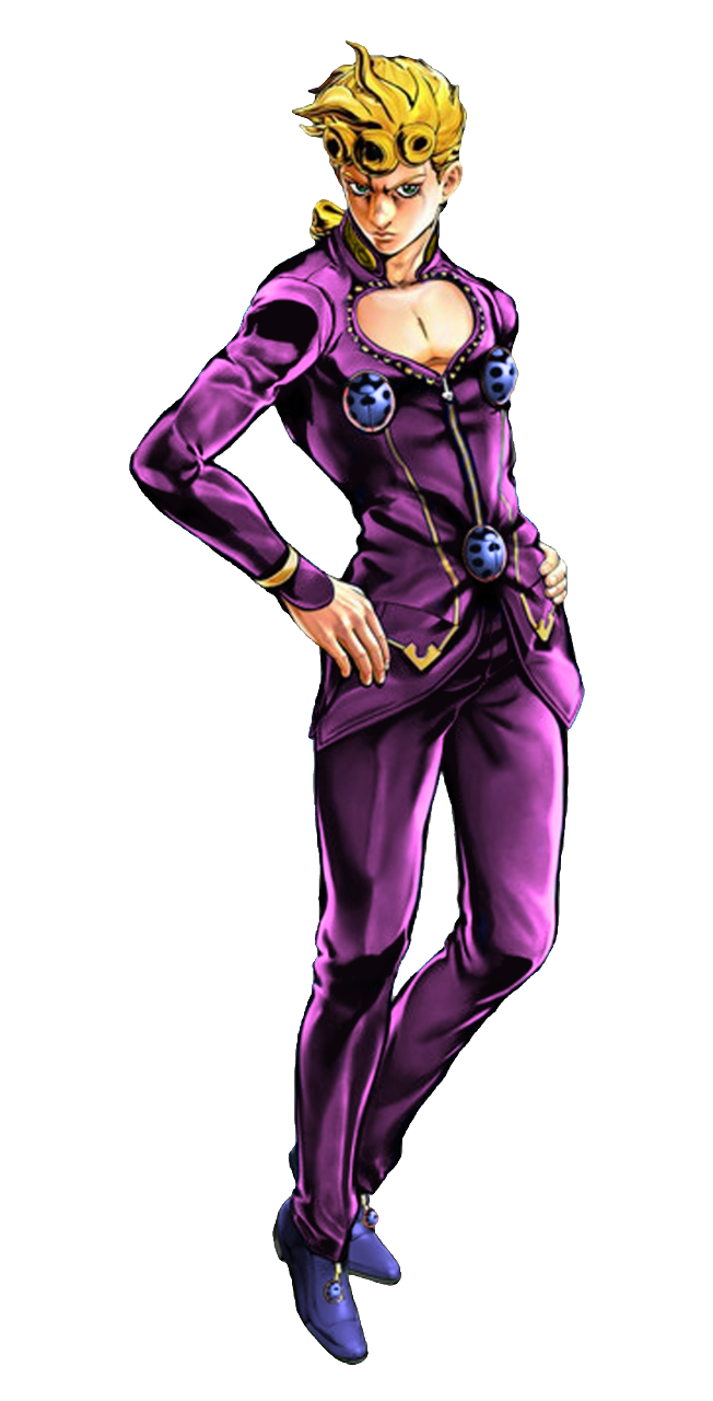 10154931 - >> - Jojo Giorno Pose, HD Png Download - 500x656(#5561333) -  PngFind