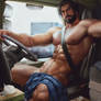 A sexy trucker
