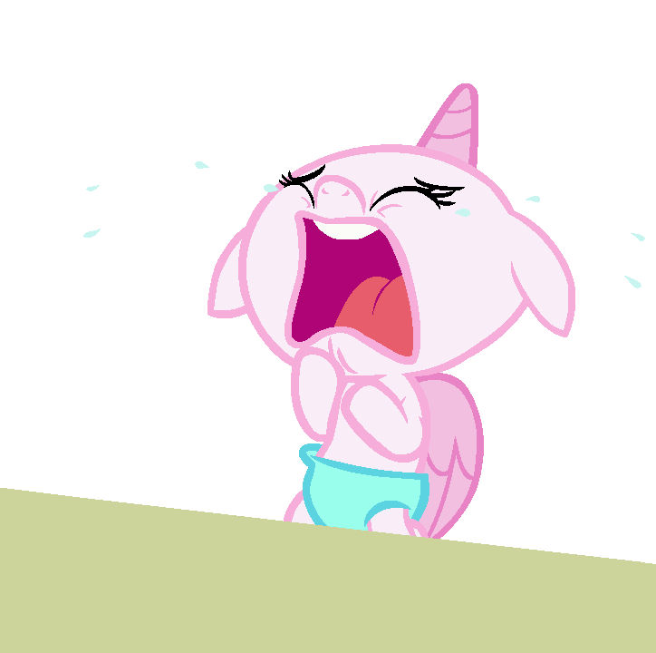 Baby Foal Crying Mlp Base by obriannakenobi on DeviantArt