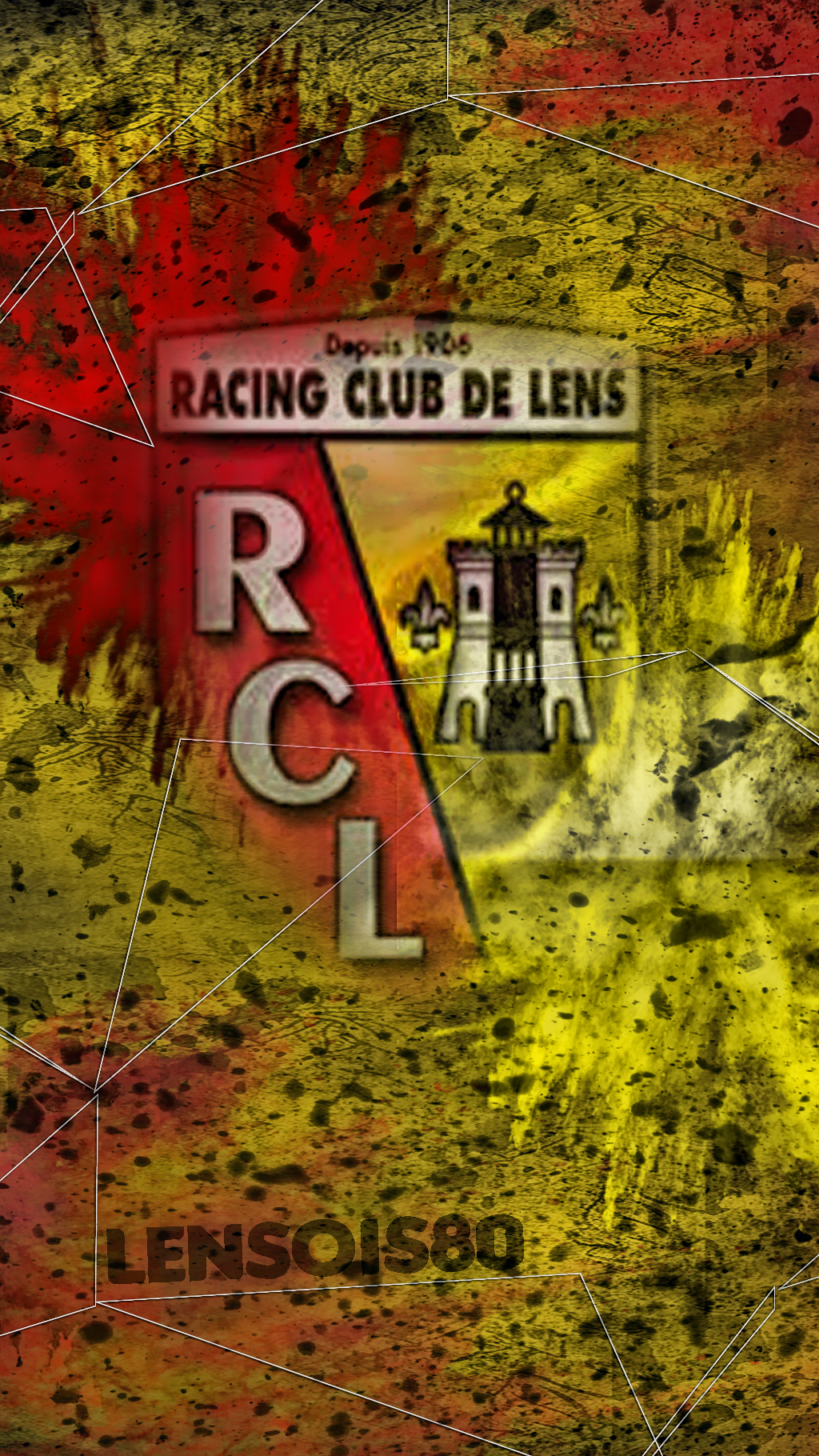 Racing Club de Lens - Ecusson by VDTG-USLD on DeviantArt