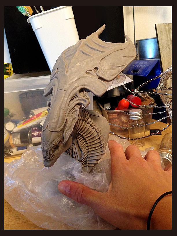 Alien q wip by redtrackz on DeviantArt