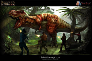 Primal Carnage Rex Promotional Art