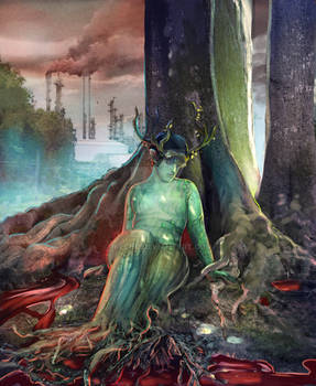 Dryad in mourning