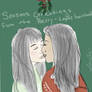 Pezberry at Chrismukkah Time