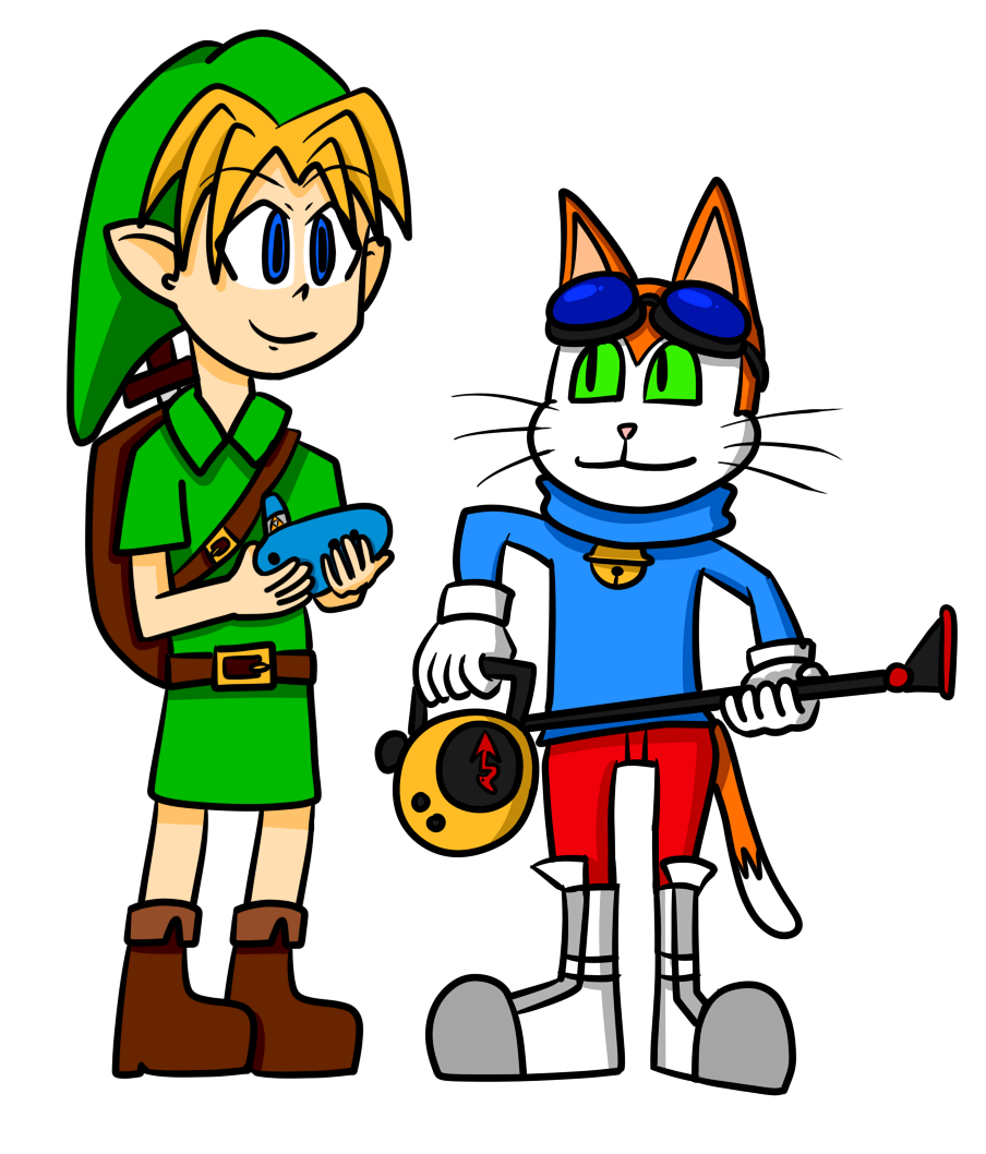 Blinx and Link