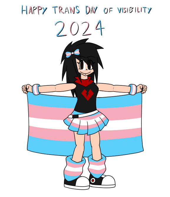 Day Trans Vip Trans Day of Visibility 2024 by DeliaSymbols on DeviantArt