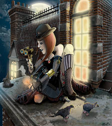 Steampunk - Rooftop Watch