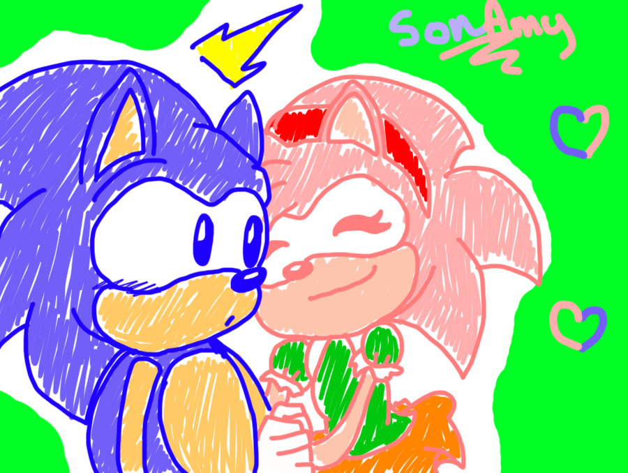 .:AT:. Neon-Bluu (SonAmy)