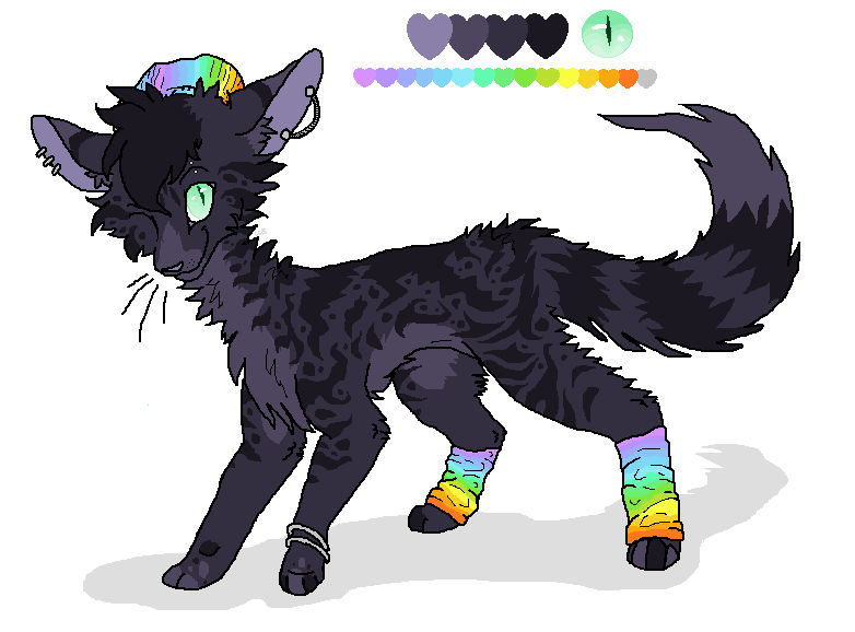 Colorless Oc New, nameless OC I've been meaning to post by full-of-teeth on DeviantArt