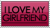 I Love My Girlfriend Stamp by rJoyceyy