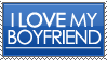 I Love My Boyfriend Stamp by rJoyceyy