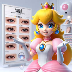 Princess Peach smileshop