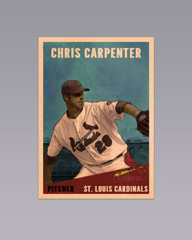 Chris Carpenter Vintage Card