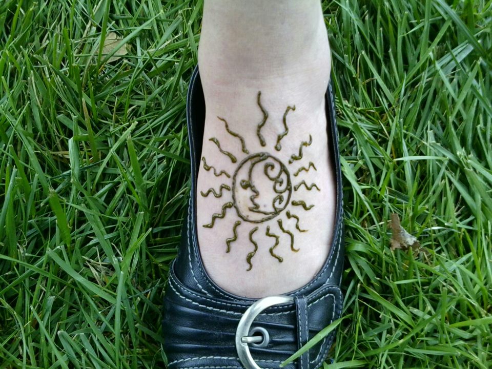 Moon And Sun Henna Tattoo By Rockish21 On Deviantart