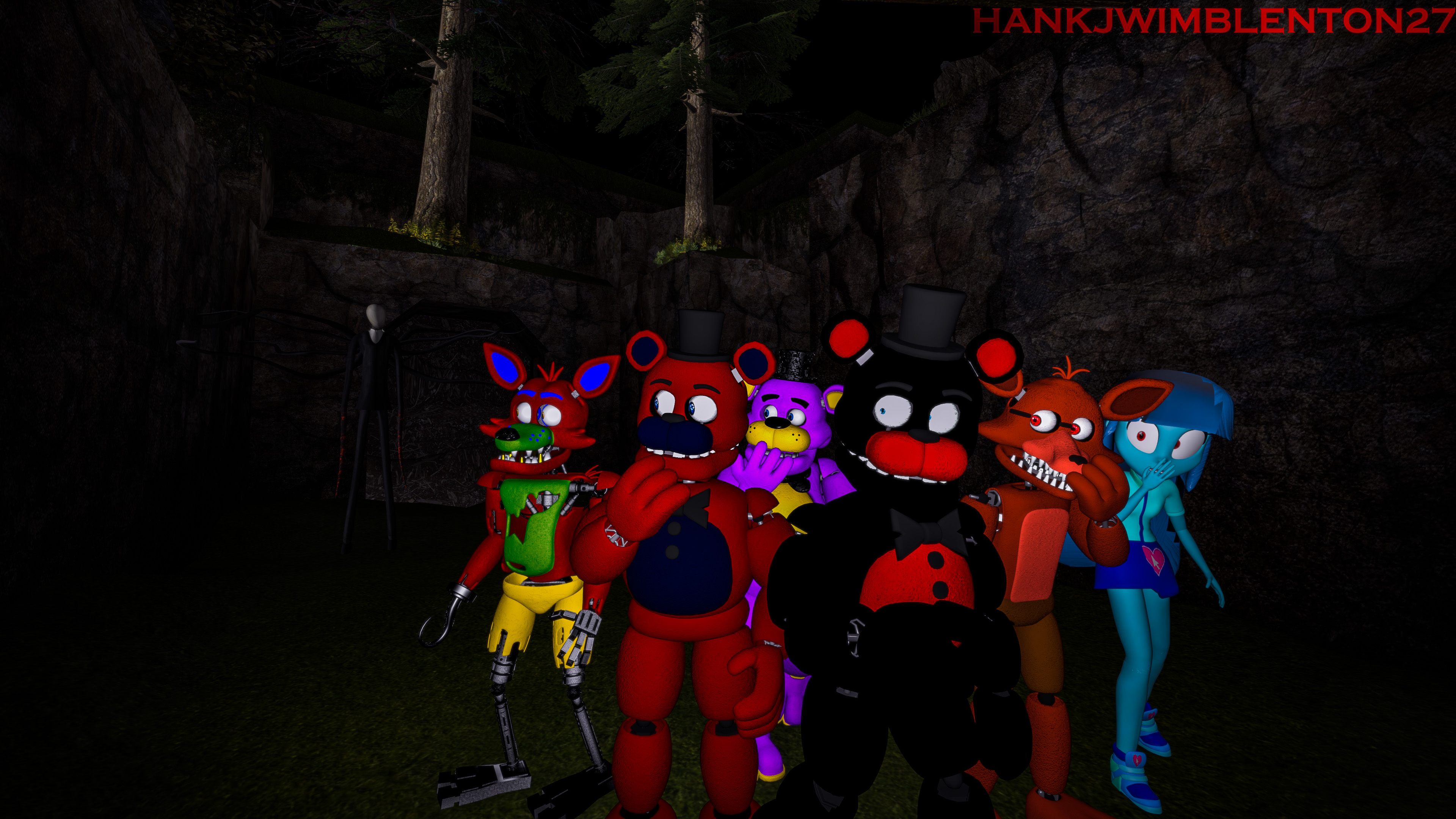 encounter with slender man by Hankjwimblenton27 on DeviantArt