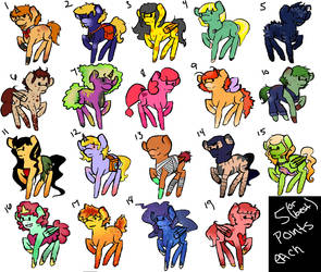 MLP Leftover adopts! 5 points or best price!