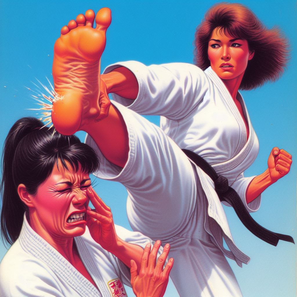 F/F Karate Duel by gradbulle on DeviantArt