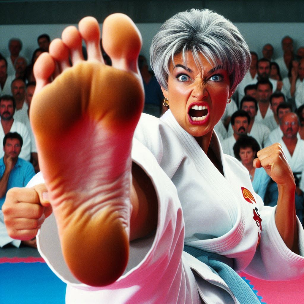 Old Lady Lethal Foot #8