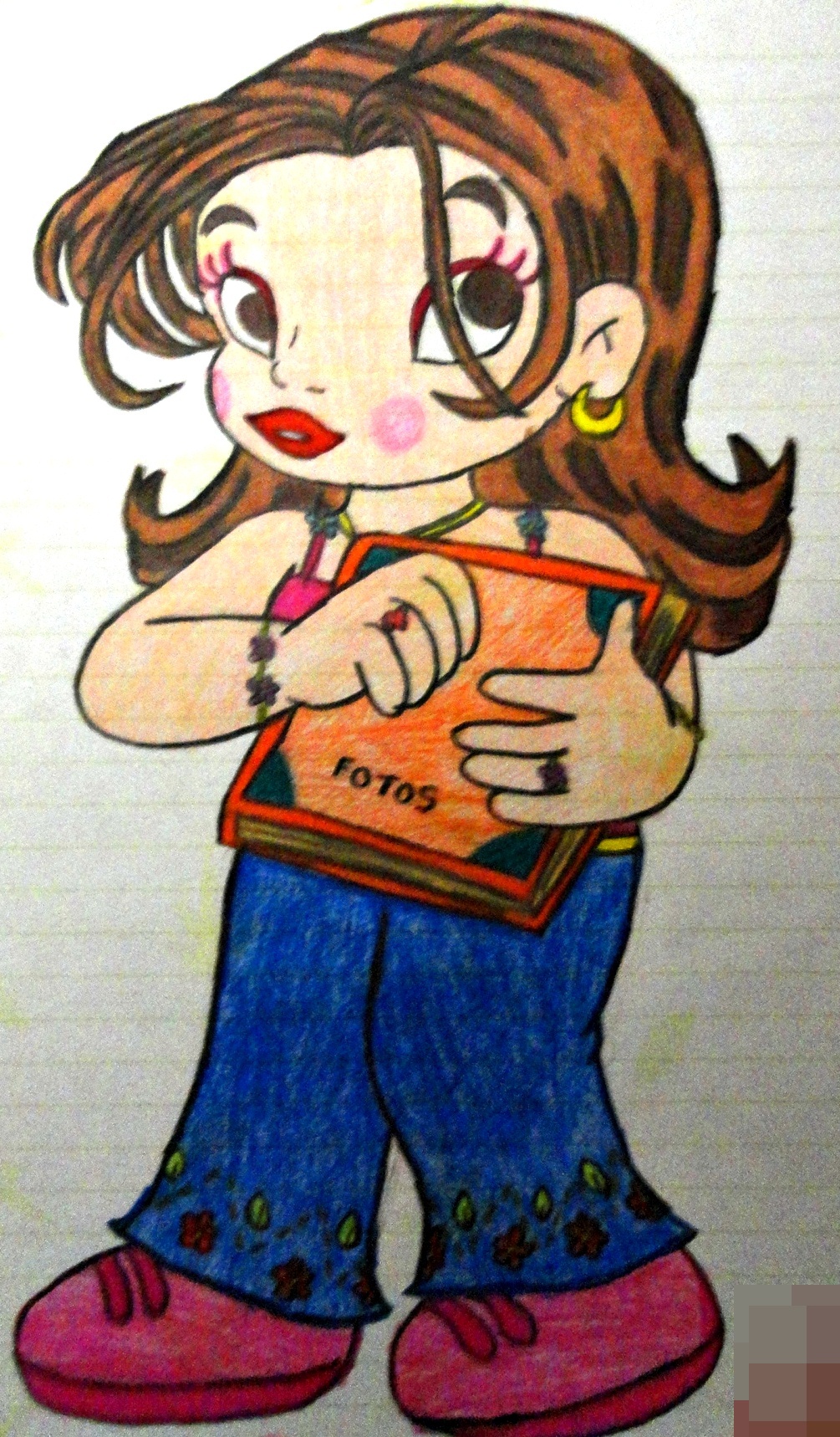 Garota - Desenho animado / Girl - Cartoon