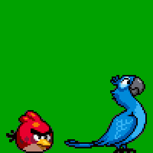 Blu Rio Render Deviantart Angry Birds Rio Blu sprite by CancerEdition on DeviantArt