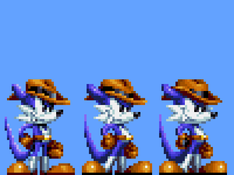 Fang the Sniper Sonic Mania edit by CancerEdition on DeviantArt