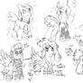 nightmare night sketches