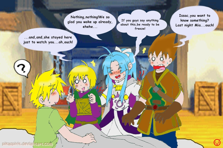 Golden Sun:wakeup in Colosso by Pikaspirit on DeviantArt