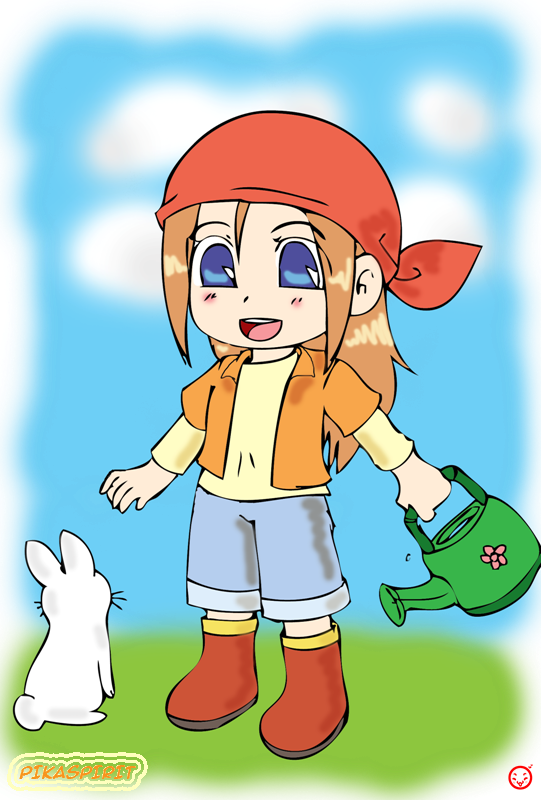 Harvest Moon Chelsea by Pikaspirit on DeviantArt