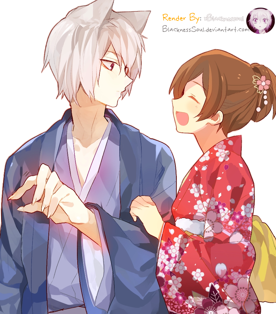 Render:.Tomoe and Nanami-Kamisama Hajimemashita.: