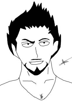 Tony Stark Lineart