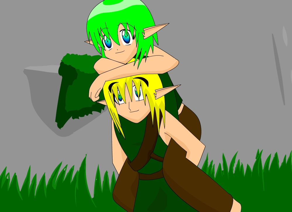 Saria and Link UO 4 Scene